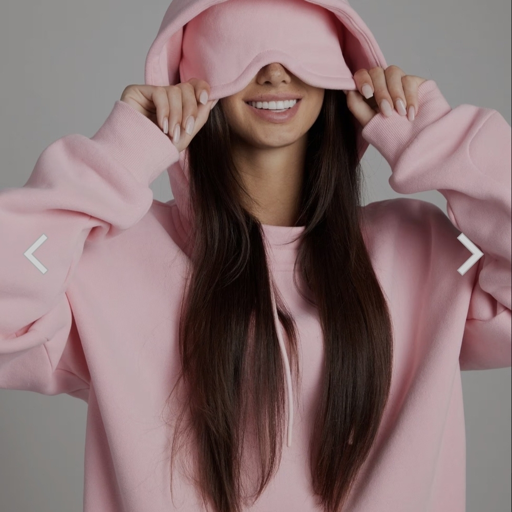 Comfrt Airplane Line 2 Hoodies 1 Sweats Color - Petal